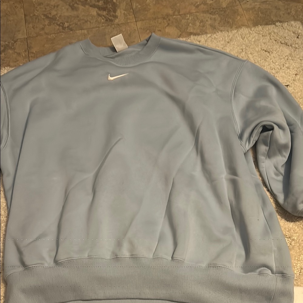 Nike Light Blue Sweatshirt